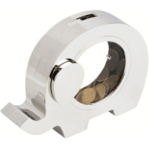 Zilverstad Spareb�sse H11 cm, S�lvfinish