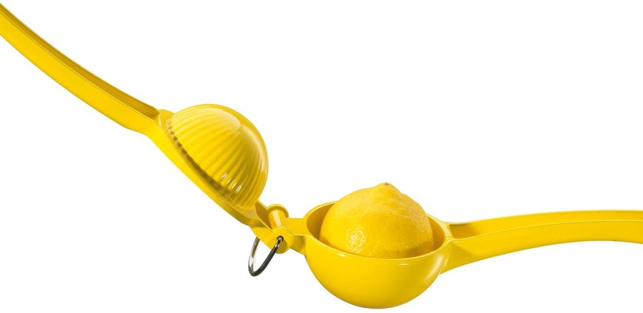 Cilio Limona Zitruspresse 22 cm, Gelb