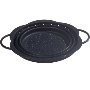 Kochblume Faltbares Seiher 32 cm, Schwarz