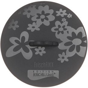 Kochblume FrischFixx Deckel 9 cm, Anthrazitgrau