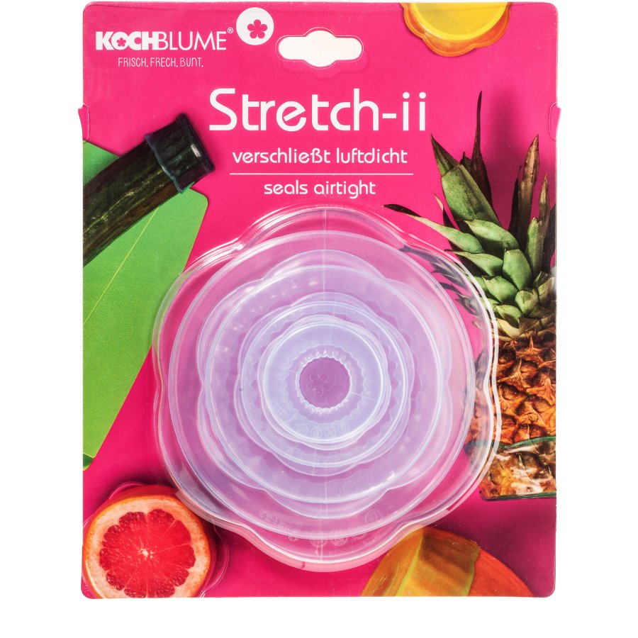 Kochblume Stretch-ii Stretchdeckel 4er Set