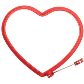 Kochblume Spiegeleiform Herz 12 cm, Rot