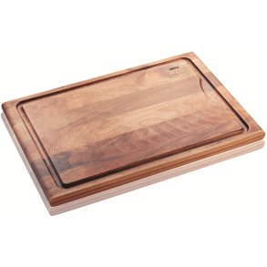 GEFU Enno Snijplank met sapgeul 25x37 cm, Walnotenboom