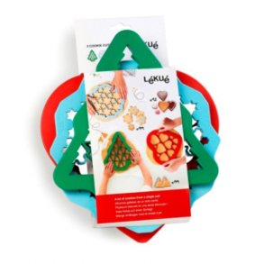 Lékué Udstiksst Christmas Cookies 3 stk. 24 cm
