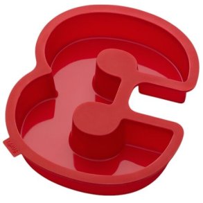 L&eacute;ku&eacute; Nummerkageform nr. 3 1,7L, R�d