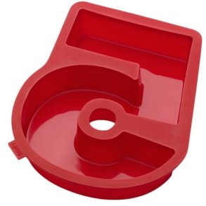 L&eacute;ku&eacute; Nummerkageform nr. 5 1,7L, R�d