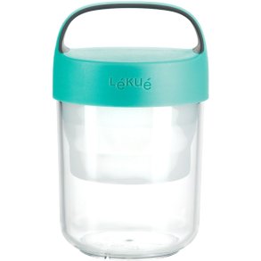 Lékué Jar-to-go Madkasse 400 ml, Turkis