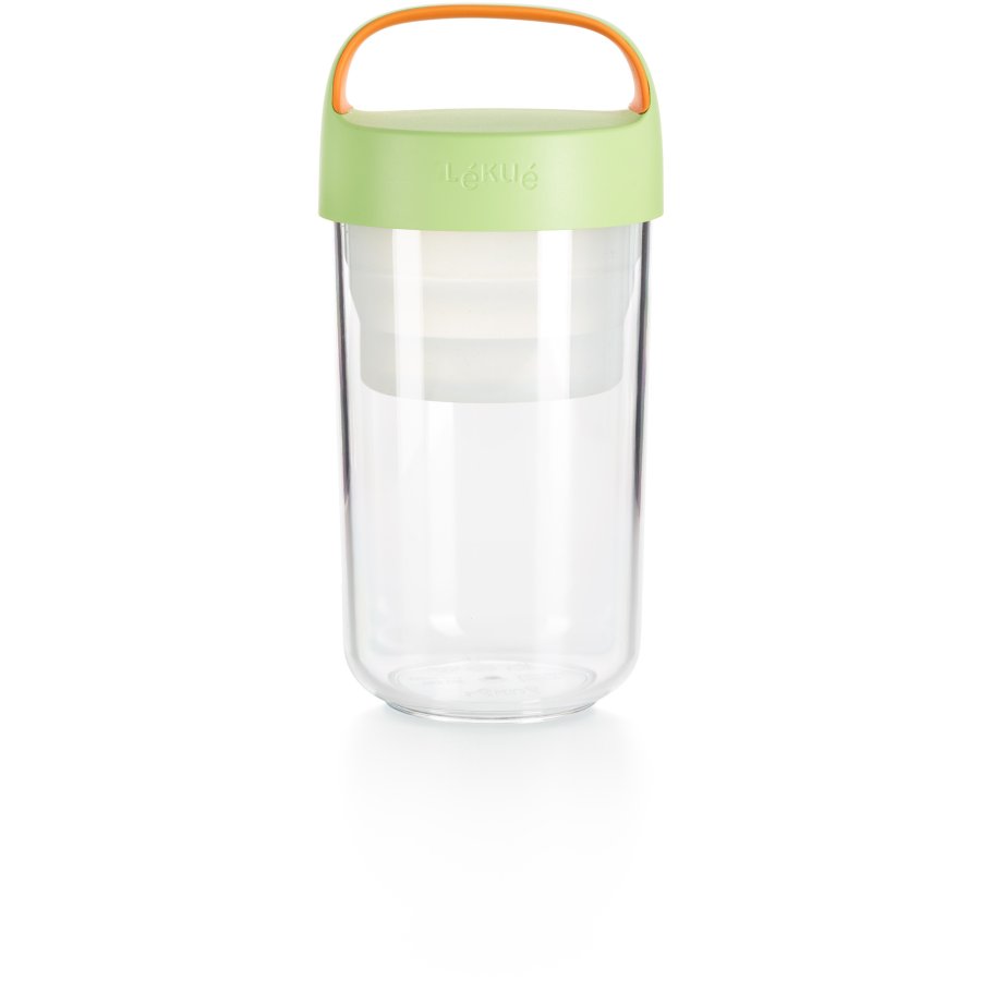 Lku Jar-to-go 600 ml, Grn/Orange