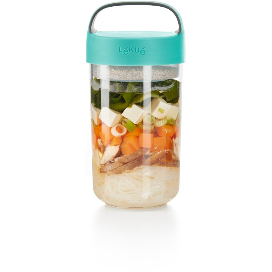 Lku Jar-to-go 600 ml, Trkis