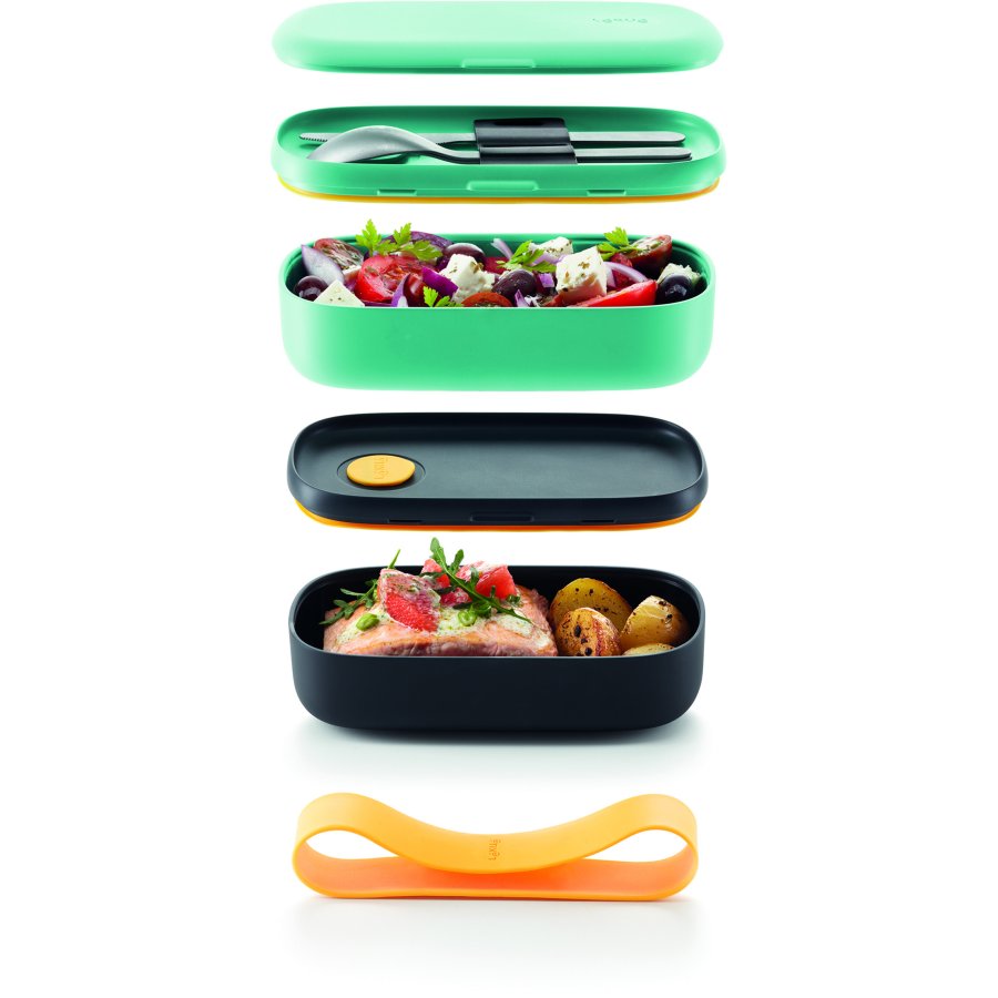 Lku To Go LunchBox 19 cm, Trkis