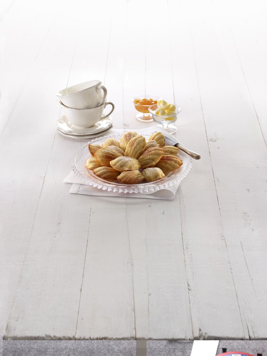 Lku Madeleines Form Gourmet 17x30 cm, Schwarz