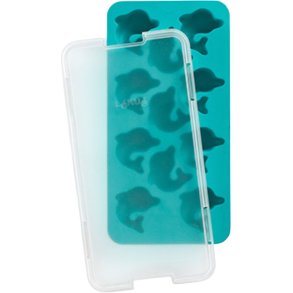 Lékué Isterningeform Delfin m. Lg 22 cm, Turkis