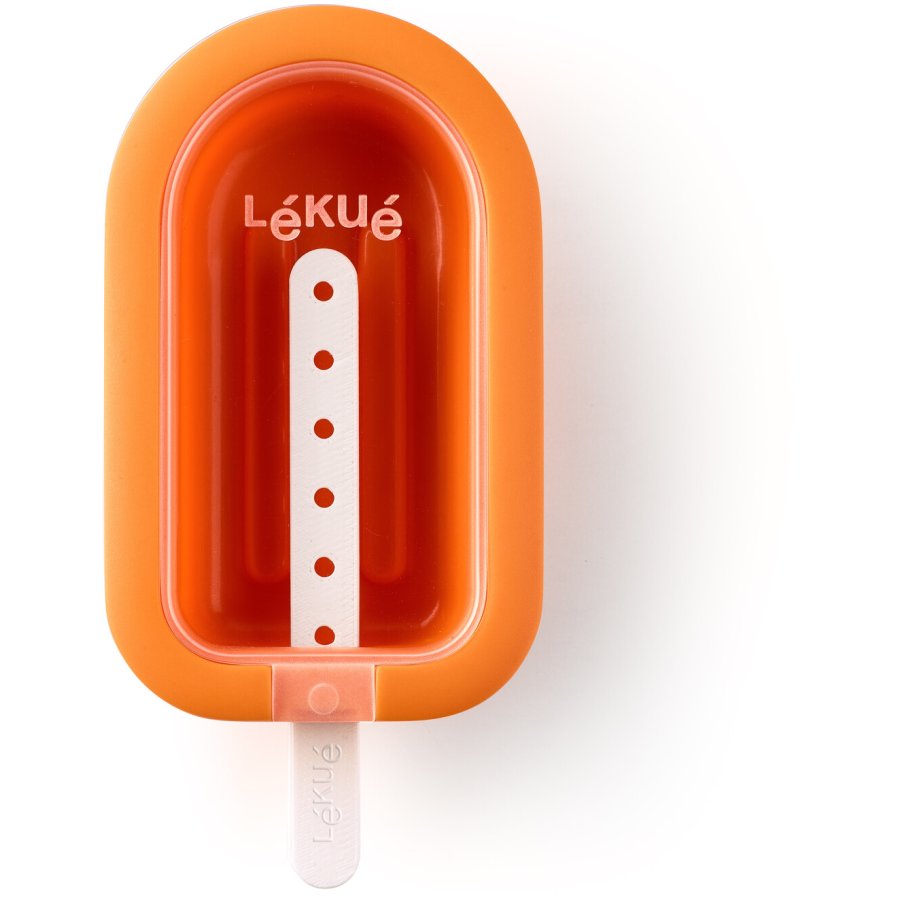 Lku Classic Eis am Stiel-Form 95 ml, Orange