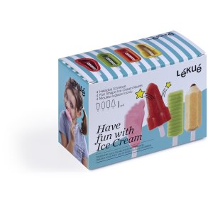 Lékué Ikonisk ispindeform 4 stk. 55 ml