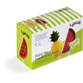 Lékué Ispindeforme Tropisk Frugt 4 stk. 18,5 cm