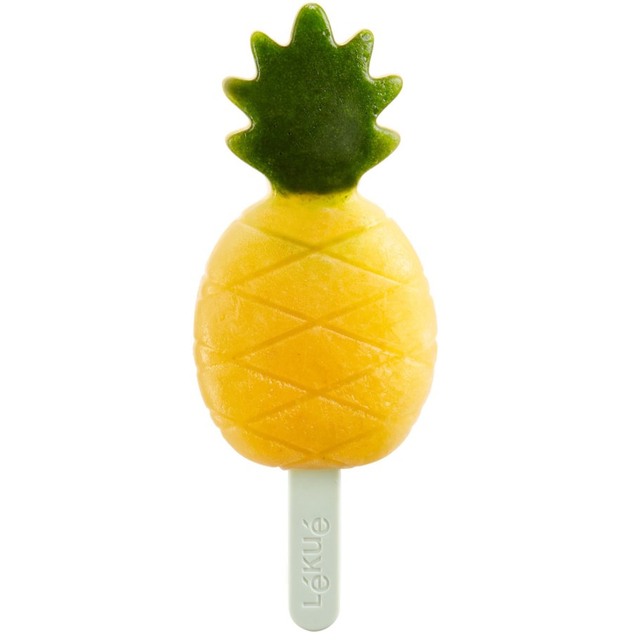 Lku Eis am Stiel-Form Ananas 95 ml, Gelb