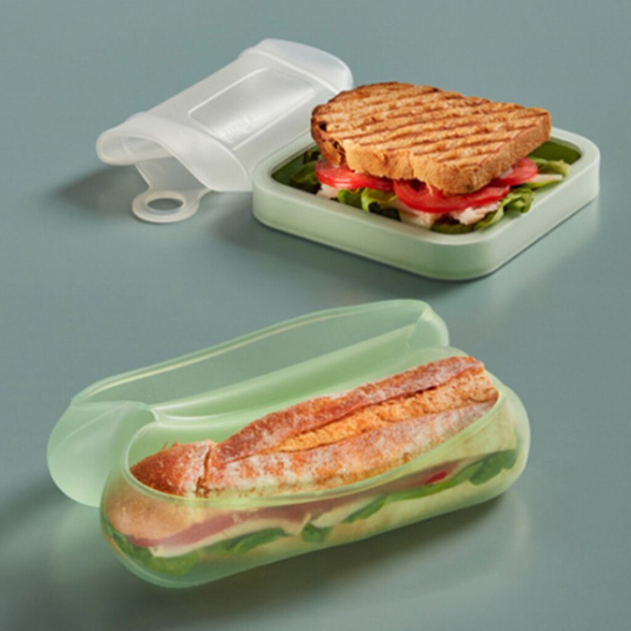 Lku Sandwich & Baguette Brotdose 22,5 cm, Grn