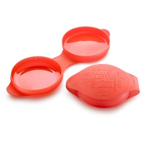 Lékué Spansk Omelet-maker t. Mikroovn 25 cm, Rød
