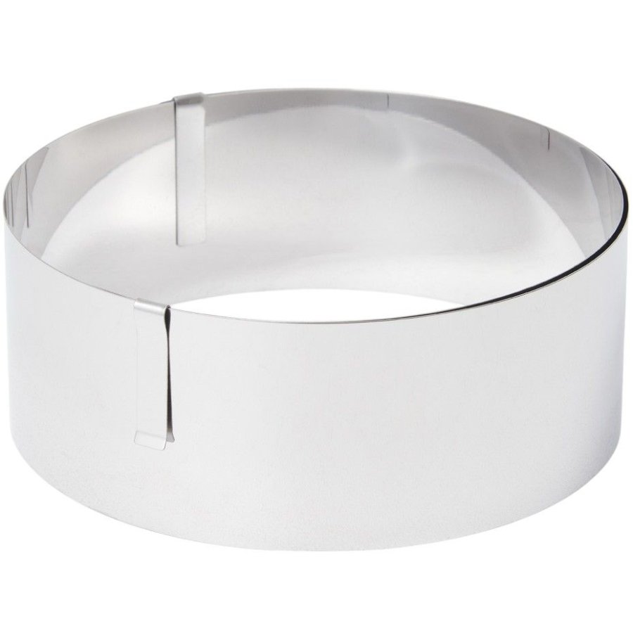 Patisse Verstellbarer Tortenring 15-31 cm, Stahl
