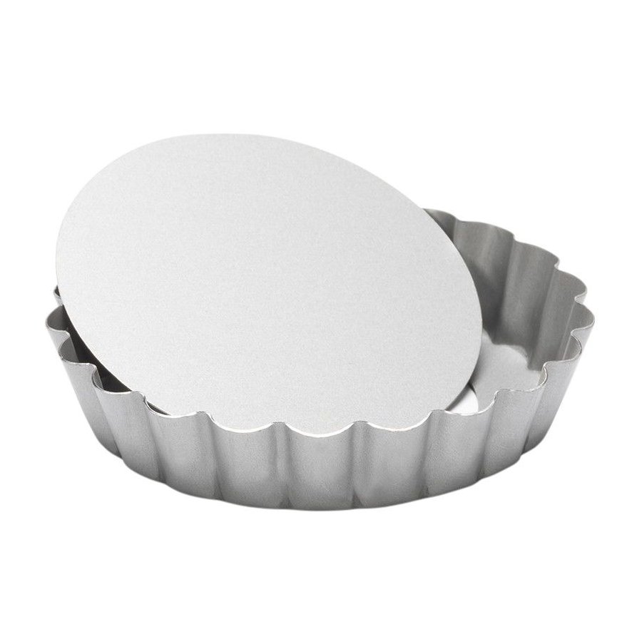 Patisse Silvertop Mini-Pieform mit losem Boden 10 cm, Stahl