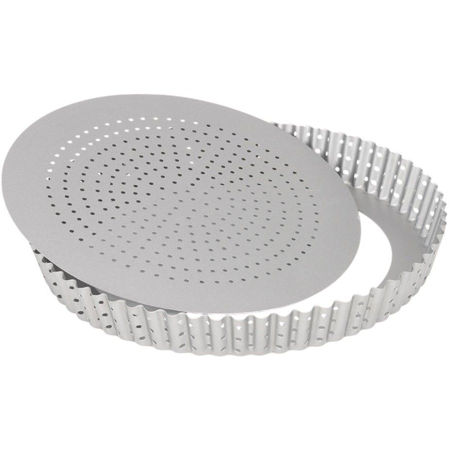 Patisse Silvertop Pieform mit losem Boden 28 cm, Stahl