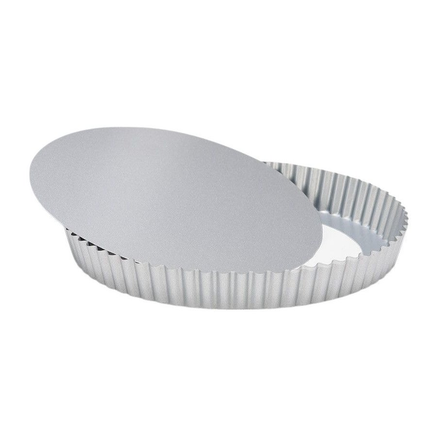 Patisse Silvertop Pieform mit losem Boden 30 cm, Stahl