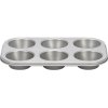 Patisse Silvertop Muffinform für 6er set, Stahl