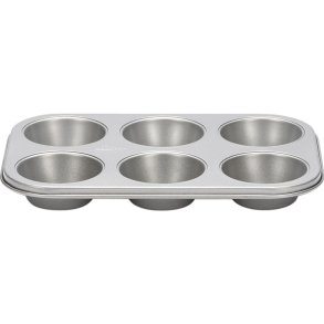 Patisse Silvertop Muffinform fr 6er set, Stahl