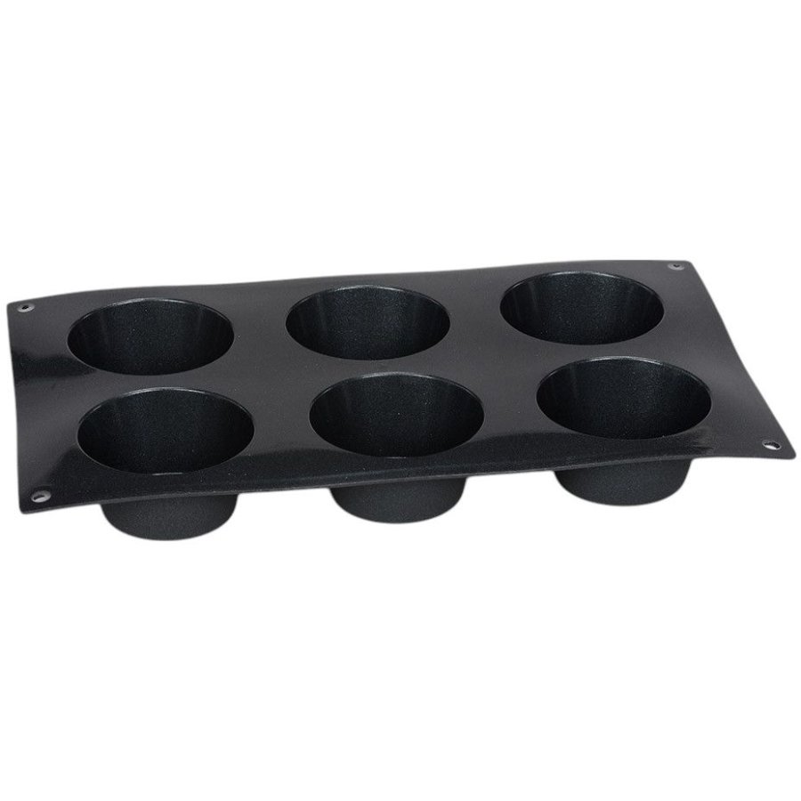 Patisse Muffinform für 6 Stück, Silikon