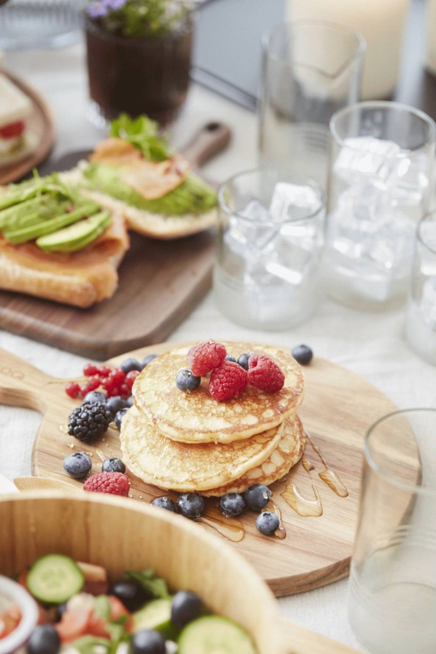 Point Virgule Servierbrett 24x35 cm, Akazie