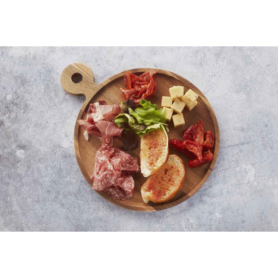 Point Virgule Servierbrett 20 cm, Akazie