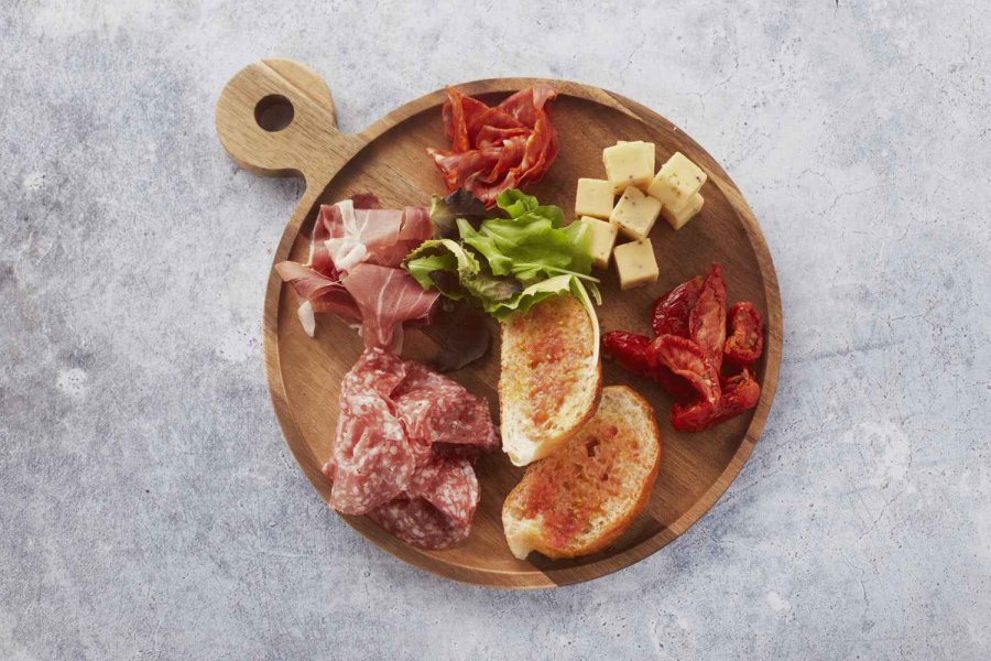 Point Virgule Servierbrett 20 cm, Akazie