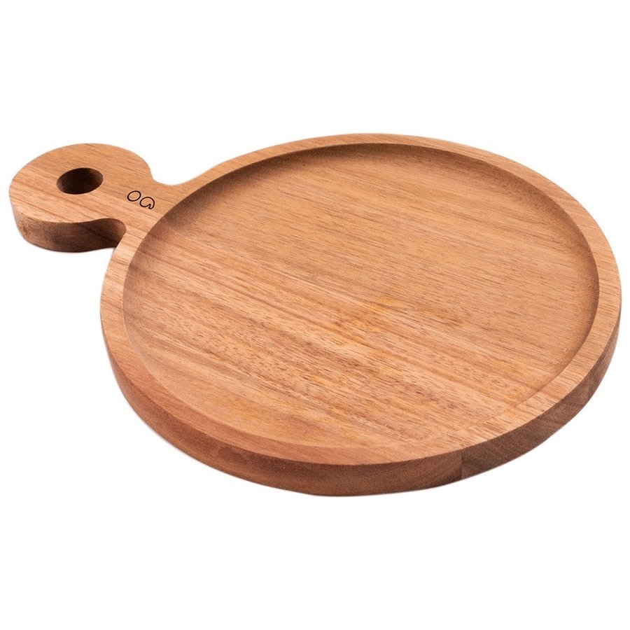 Point Virgule Servierbrett 20 cm, Akazie