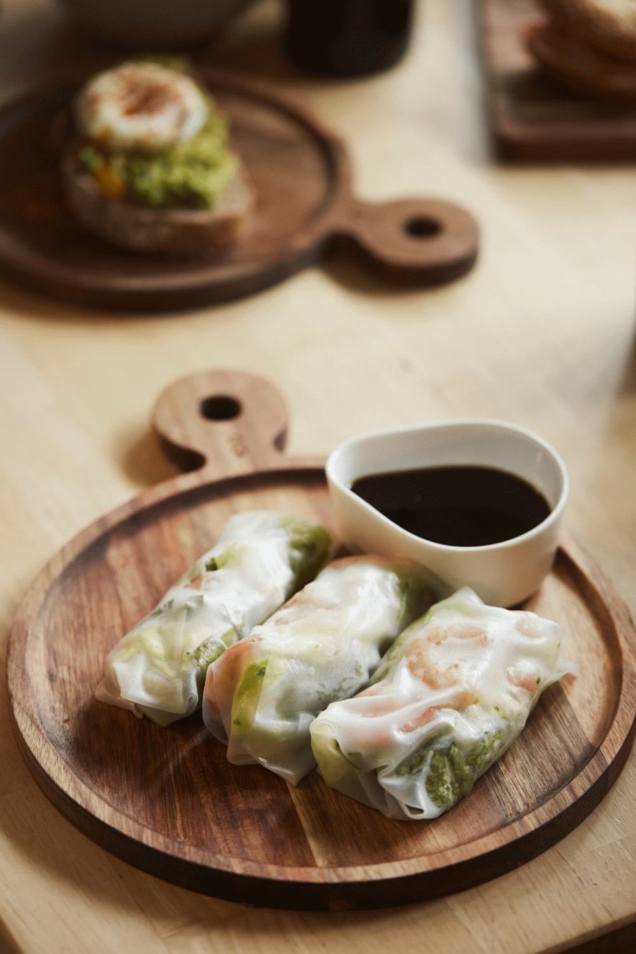 Point Virgule Servierbrett 25 cm, Akazie