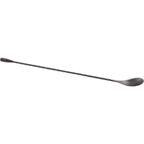 Point Virgule Cocktaillöffel 30,5 cm, Metallic-Schwarz