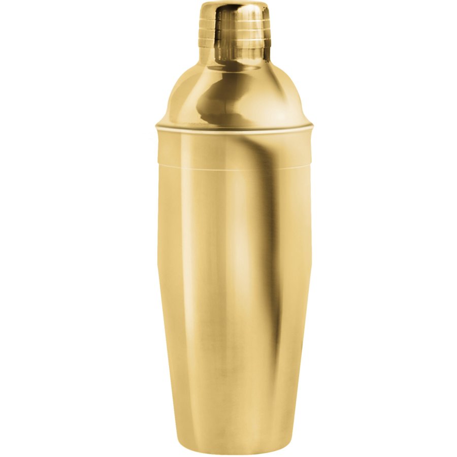 Point Virgule Shaker 750 ml, Rustfrit Stl/Guld