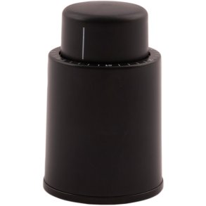 Point Virgule Vakuumstopfen, schwarz