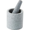 Point Virgule Morter m. Stder 11 cm, Granit