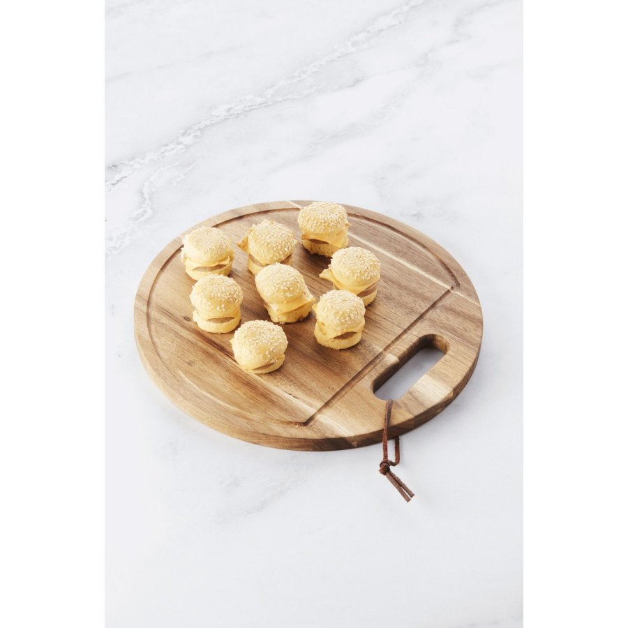 Point Virgule Servierbrett 30 cm, Akazie