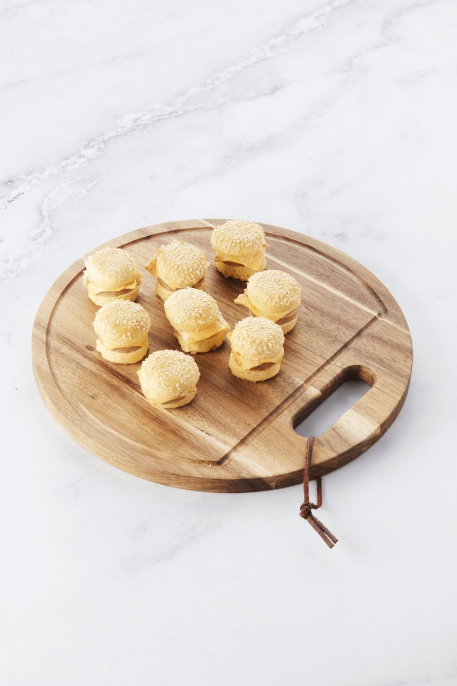 Point Virgule Servierbrett 30 cm, Akazie