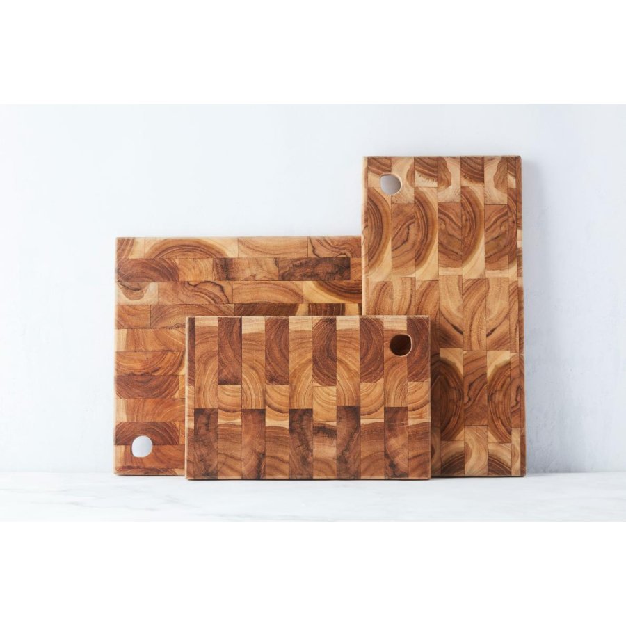 Point Virgule Skrebrt 40x30 cm, Teak