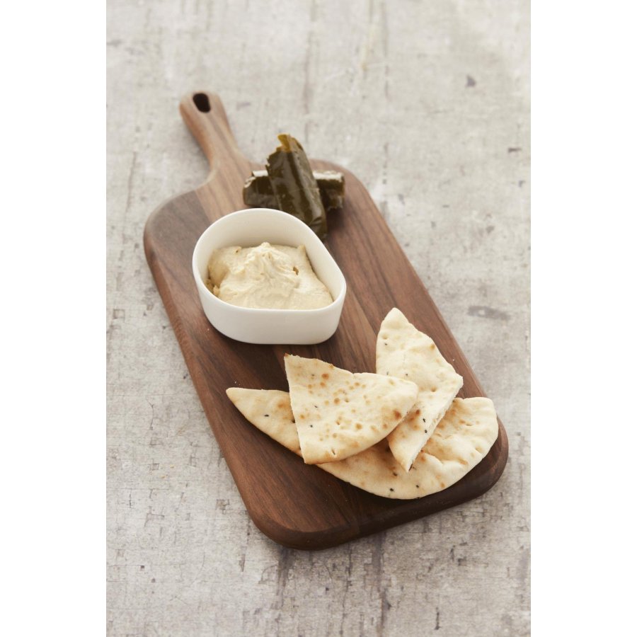 Point Virgule Servierbrett 16x37 cm, Walnussbaum