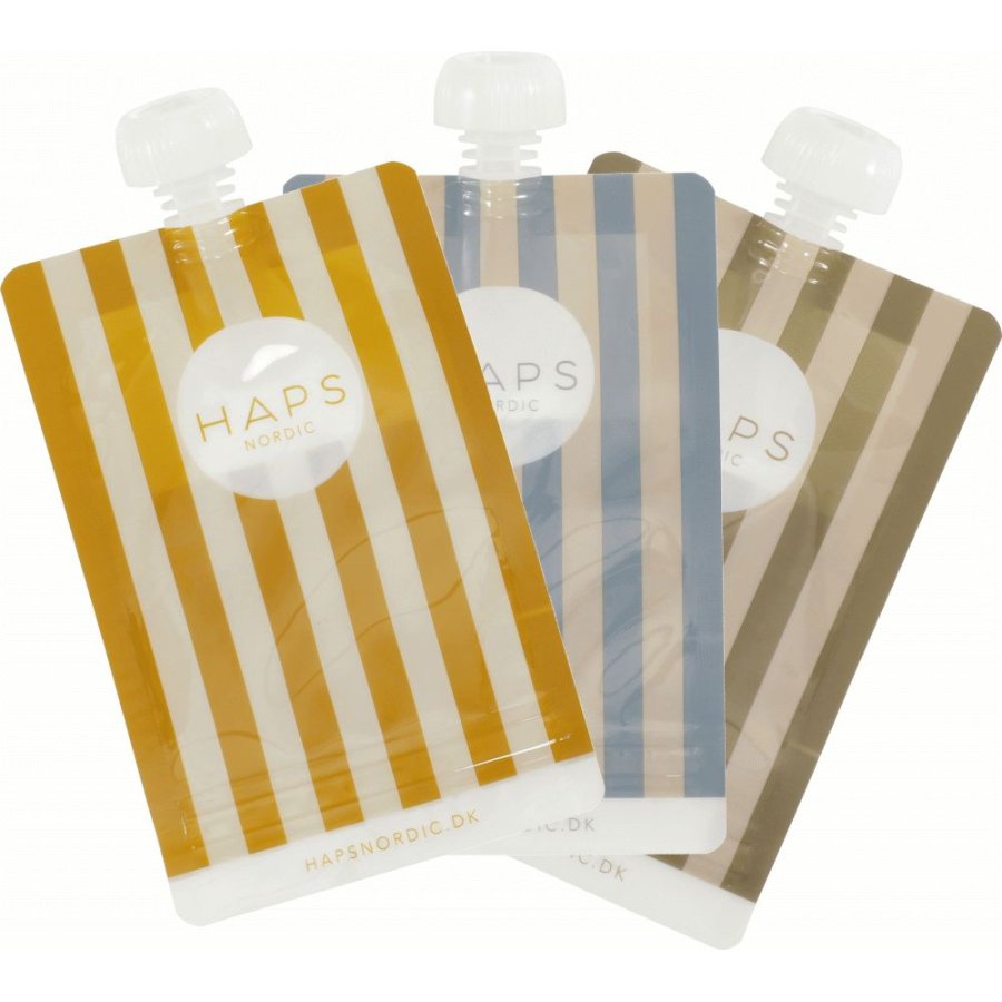 Haps Nordic Smoothiebeutel 3er Set 190 ml, Cold