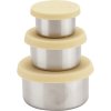 Haps Nordic Snackdose 3er Set, Sun Light