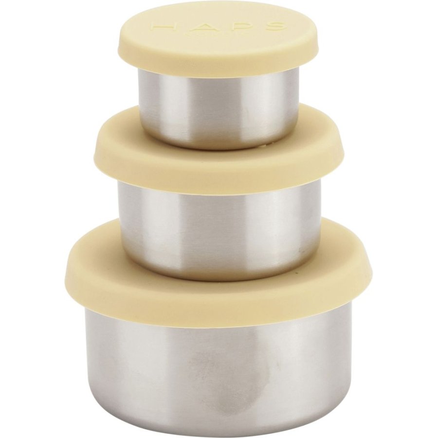 Haps Nordic Snackdose 3er Set, Sun Light