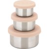 Haps Nordic Snackdose 3er Set, Blush