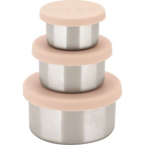 Haps Nordic Snackpotje 3 stuks, Blush