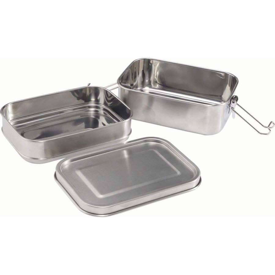 Haps Nordic Brotdose 2 Etagen 16,5 cm, Stahl