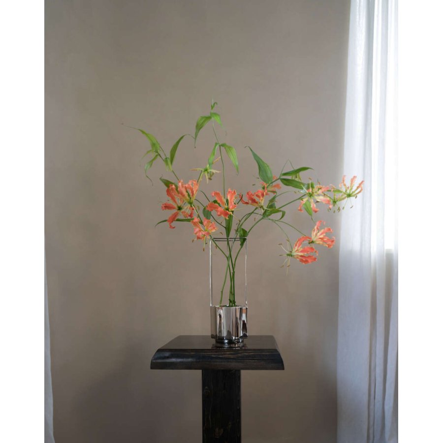 Hein Studio Ikebana Vase H30 cm, Slv