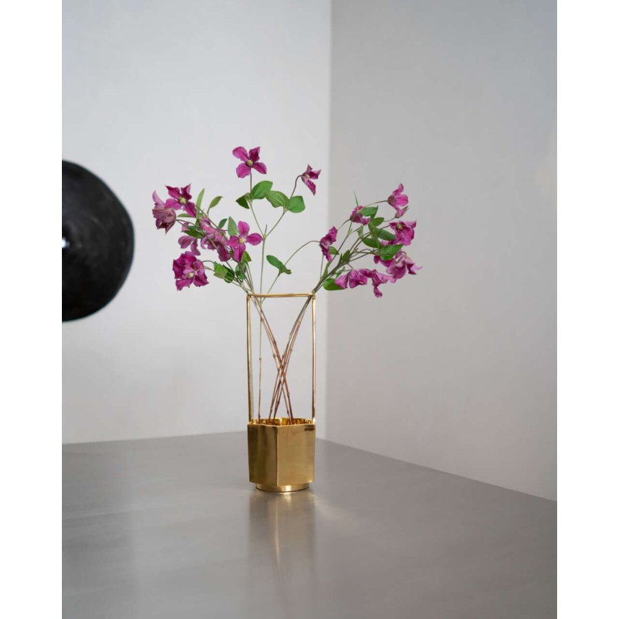 Hein Studio Ikebana Vase H30 cm, Guld